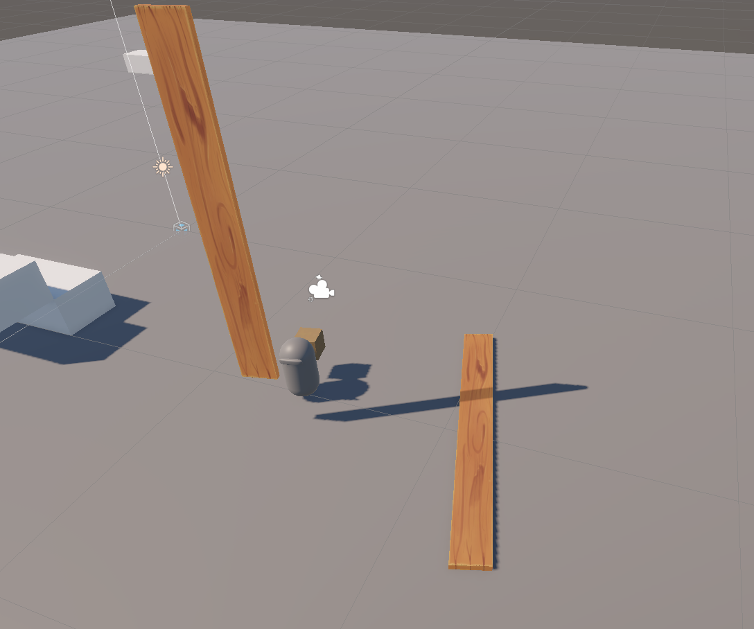 Player interaction with spawned objects.