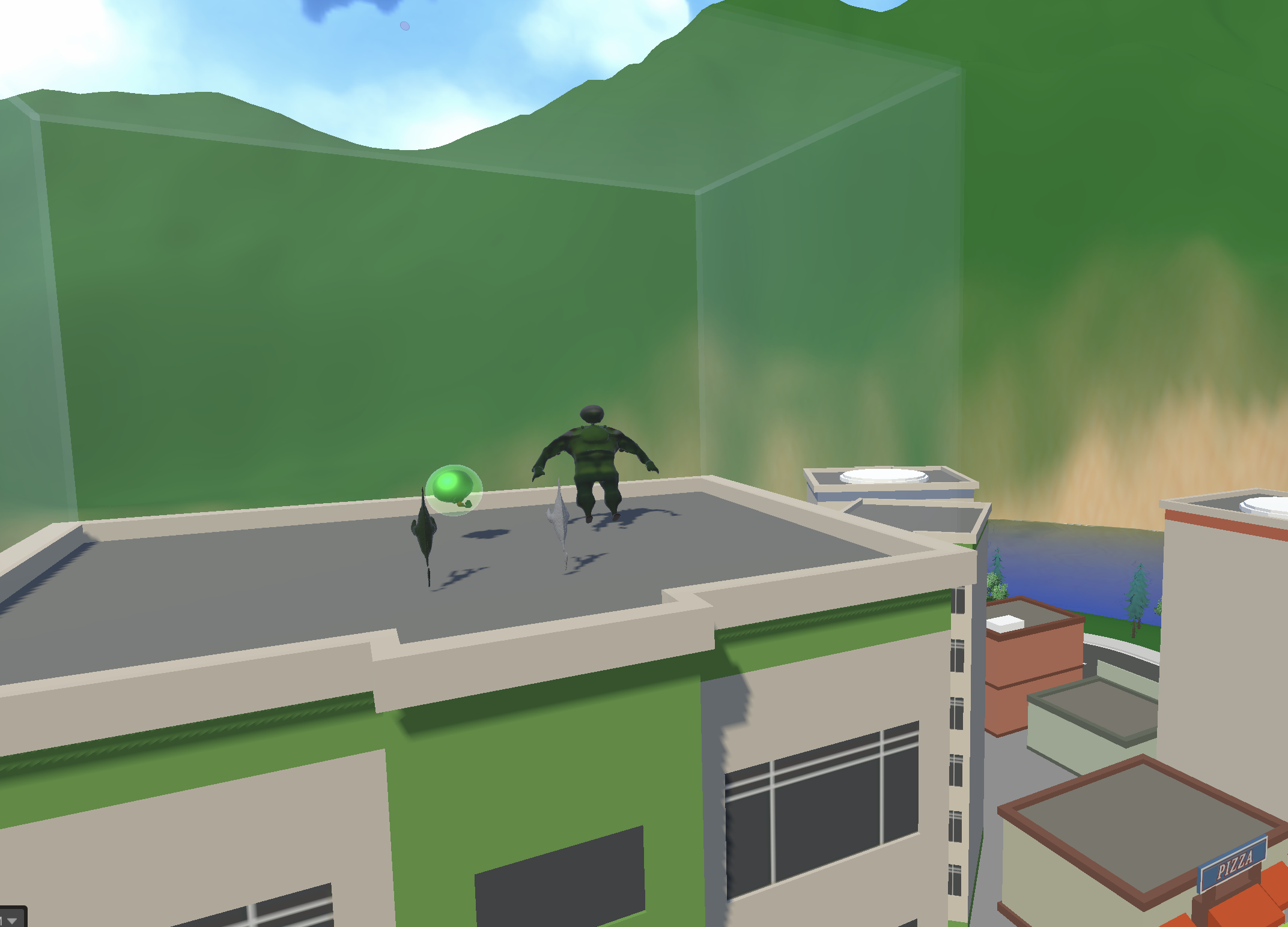 In-game view of the Prompter role while selecting and staging clues.