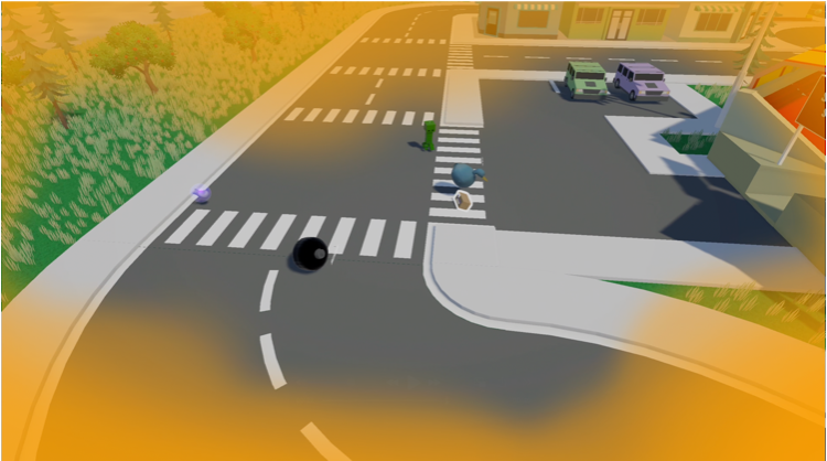 Smart feedback with an orange border indicating a close guess.